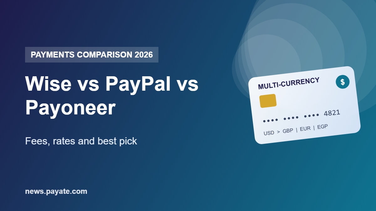 Wise vs PayPal vs Payoneer: Fees and Rates Compared (2026)